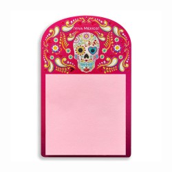 BLOC DE NOTAS CALAVERA MAGNETICO