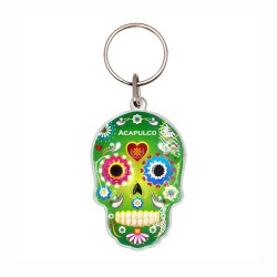 Llavero Acrílico Calavera