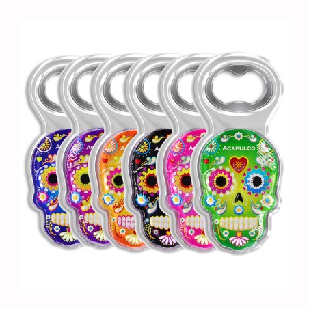 Destapador Acrílico Calavera