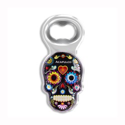 Destapador Acrílico Calavera