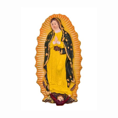 Magneto Virgen de Guadalupe. Souvenir de Cancún, México