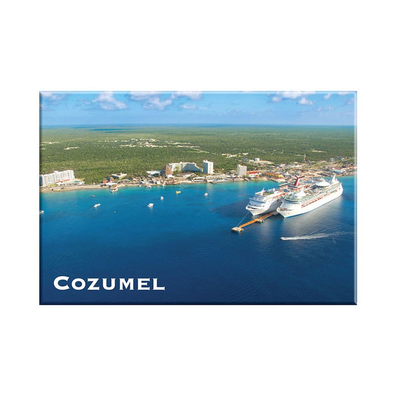 Fotoíman vista del muelle de Cozumel