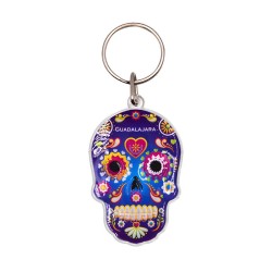 Llavero Acrílico Calavera