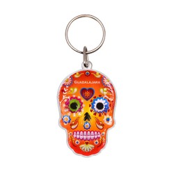 Llavero Acrílico Calavera