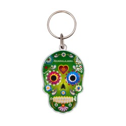 Llavero Acrílico Calavera