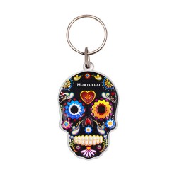 Llavero Acrílico Calavera