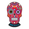 Magneto pvc calavera, tradición del día de Muertos en Mexico, souvenir y recuerdo de Isla Mujeres.