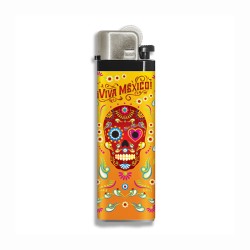 Encendedor Calavera, souvenir y recuerdo de Los Cabos, México