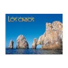 Tarjeta postal del Arco de Cabo San Lucas, souvenir y recuerdo de Los Cabos, México