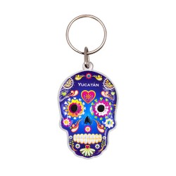 Llavero Acrílico Calavera