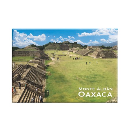 Fotoíman de Monte Alban, souvenir y recuerdo de Oaxaca,Mexico.