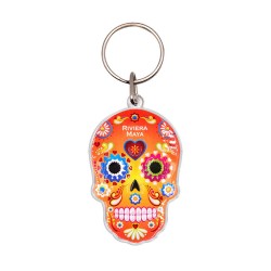 Llavero Acrílico Calavera