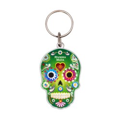 Llavero Acrílico Calavera